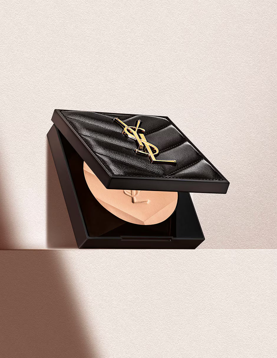 YSL Polvo compacto traslúcido All Hours Hyper Finish Powder Tono 01