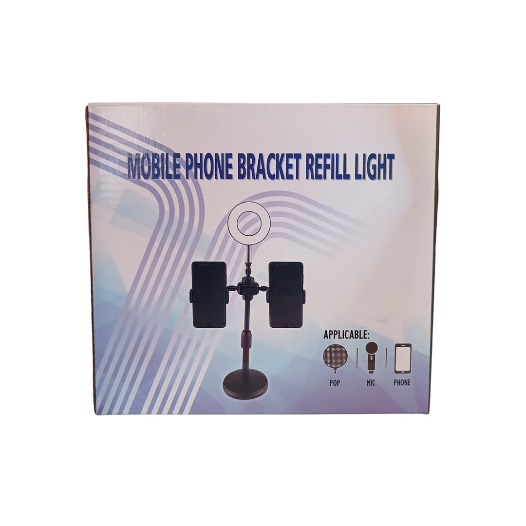 Aro de Luz con Soportes para Smartphones