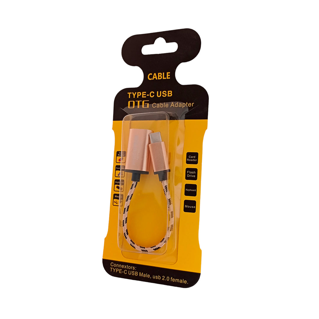Cable Adaptador Convertidor OTG Tipo USB C Macho A USB 3.1 3.0 Hembra