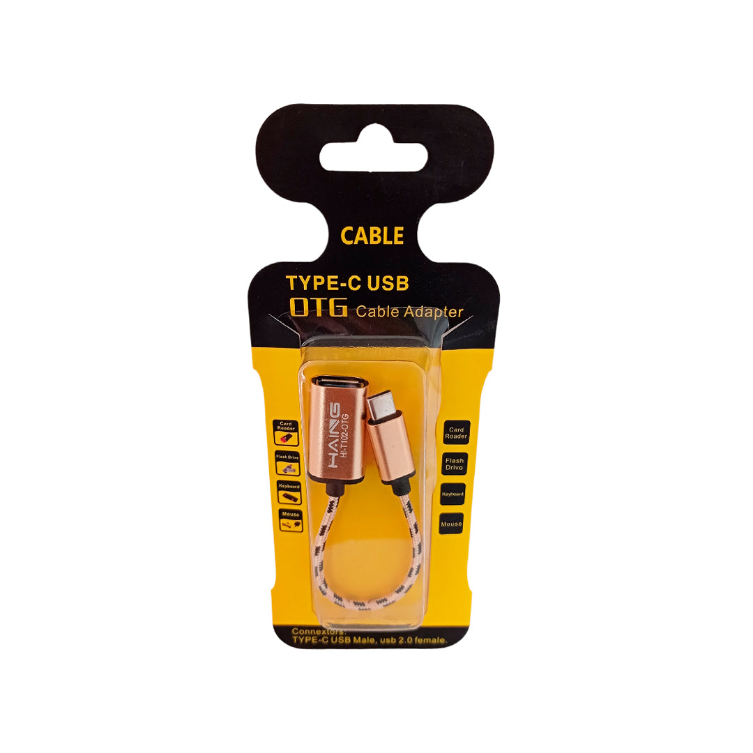 Cable Adaptador Convertidor OTG Tipo USB C Macho A USB 3.1 3.0 Hembra
