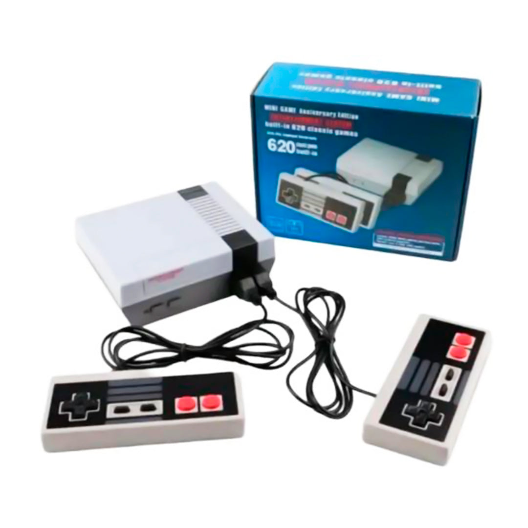 Mini Consola Retro Tipo Clásica 620 Videojuegos