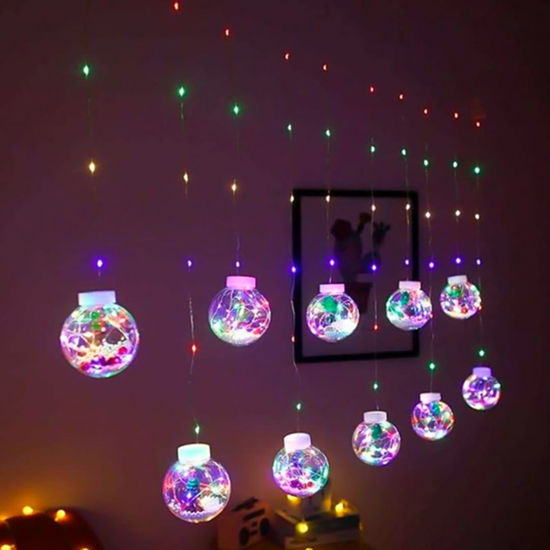 Serie de esferas Navideñas