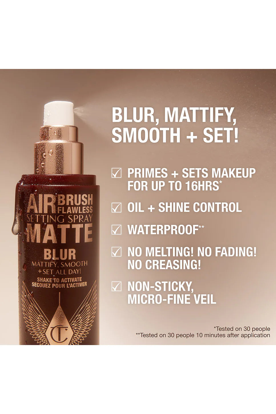Cralotte Tilbuty Air Brush Setting Spray Mate