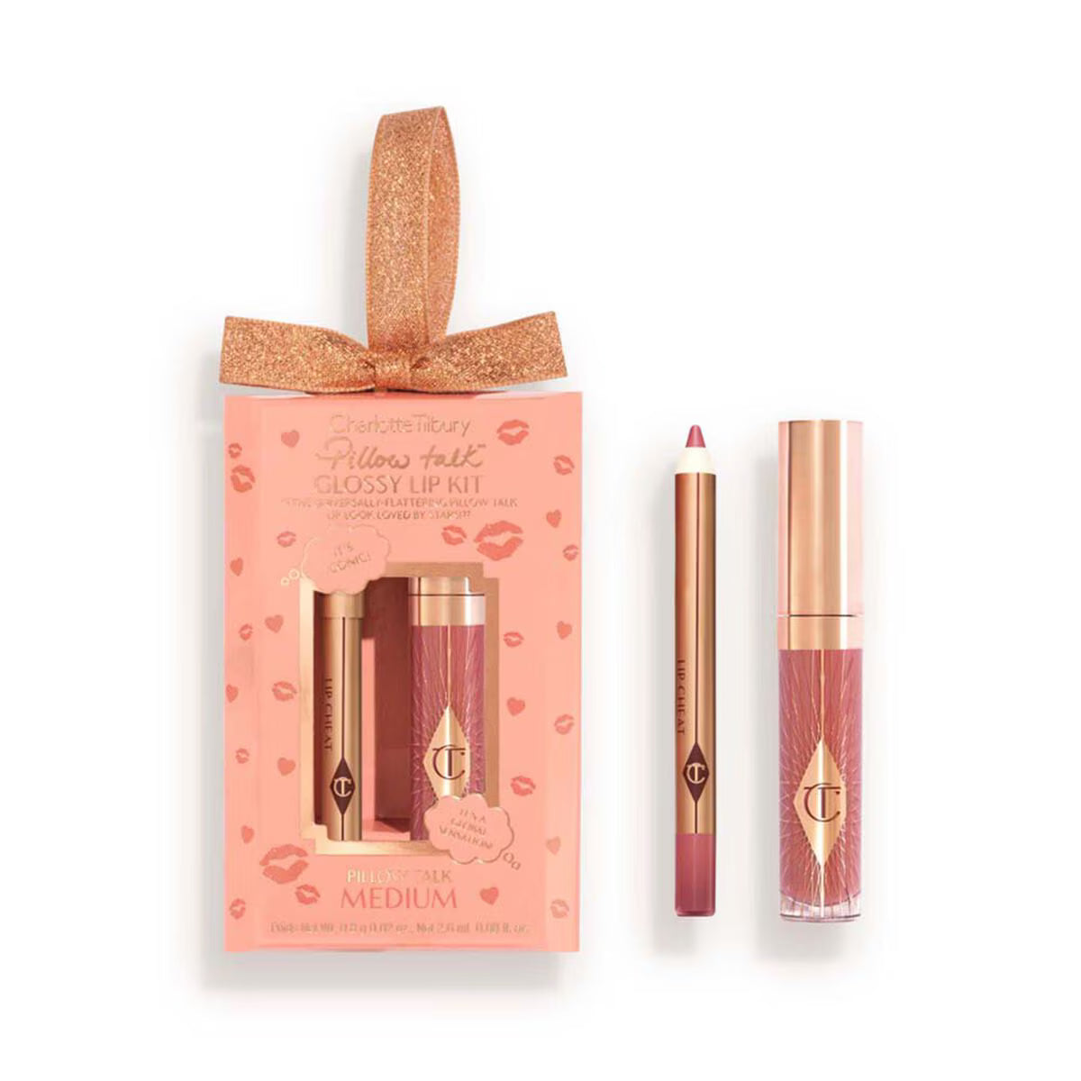 Charlotte Tilbury Pillow Talk Mino Gloss Y Lápiz Delineador