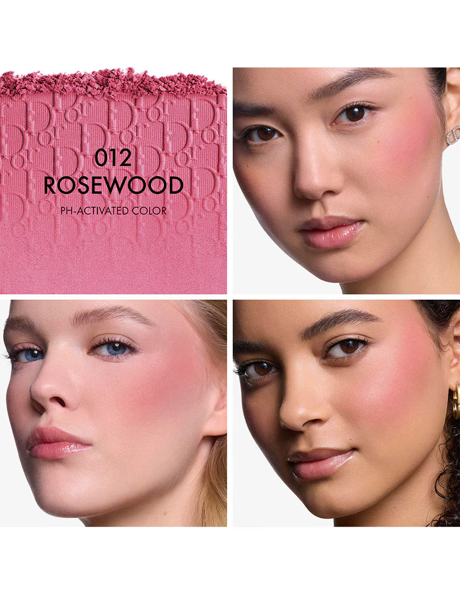 Blush en polvo compacto Backstage Rosy Glow 012 Rosewood