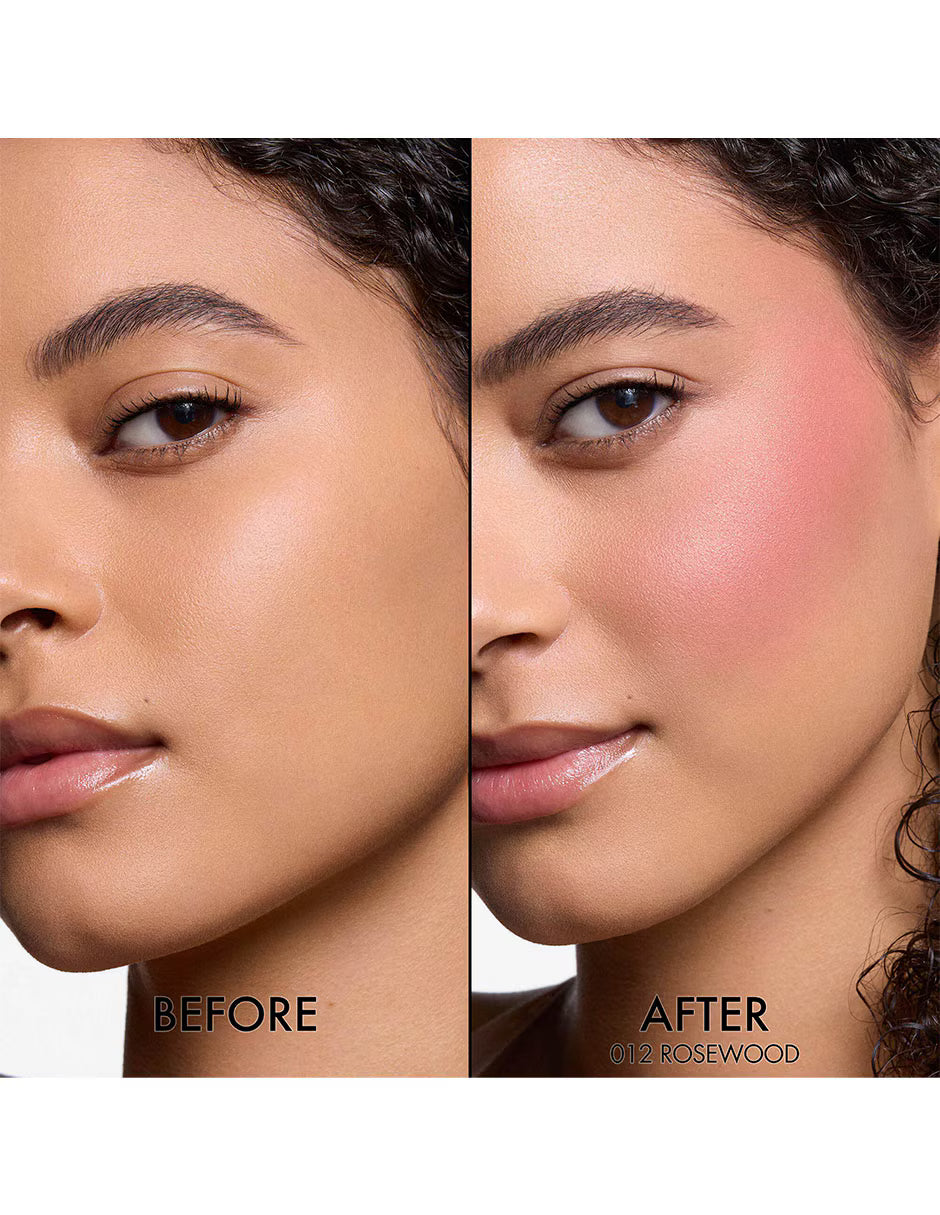 Blush en polvo compacto Backstage Rosy Glow 012 Rosewood