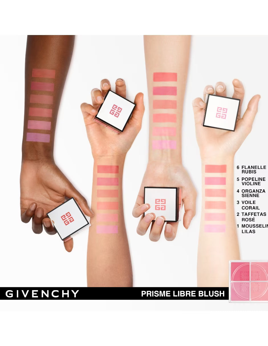 Givenchy Blush en polvo Prisme Libre 01 Mousseline Lilas