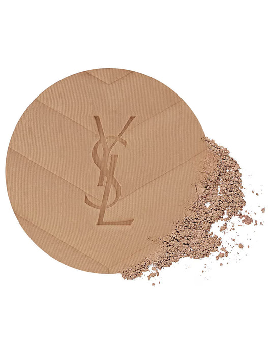 YSL Polvo compacto traslúcido All Hours Hyper Finish Powder Tono 02