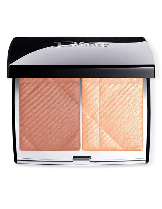 Blush en polvo compacto Forever 100 Diorissimo (dúo de color e iluminador)