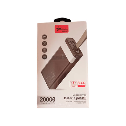 Batería Portátil Recargable Constelación Oriental 20000 mAh
