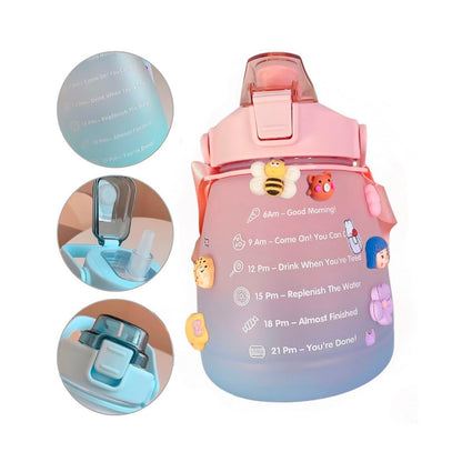 Botella Deportiva Motivacional 1.2L