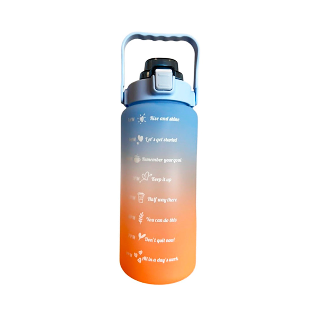 Botella Deportiva Motivacional De 2 Litros