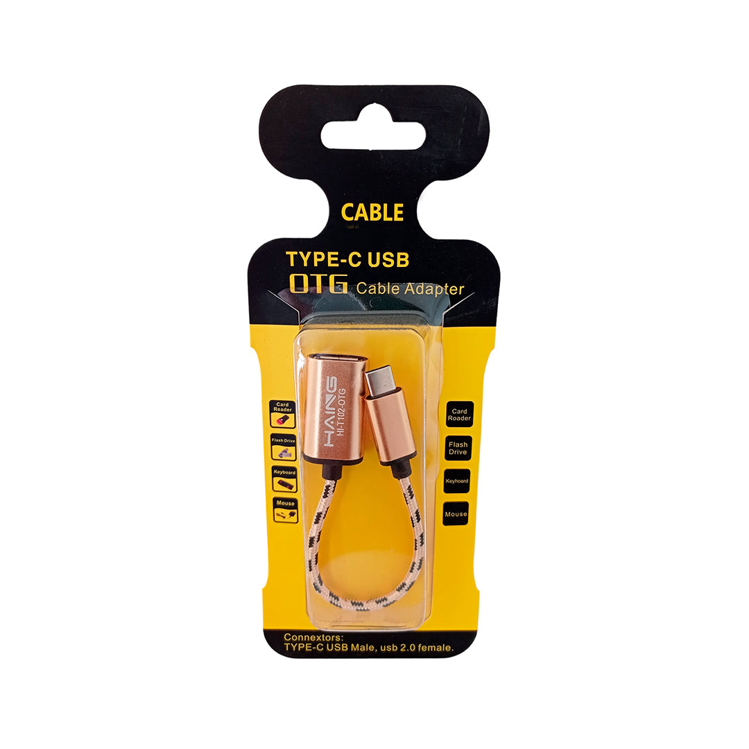 Cable Adaptador Convertidor OTG Tipo USB C Macho A USB 3.1 3.0 Hembra