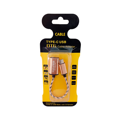 Cable Adaptador Convertidor OTG Tipo USB C Macho A USB 3.1 3.0 Hembra