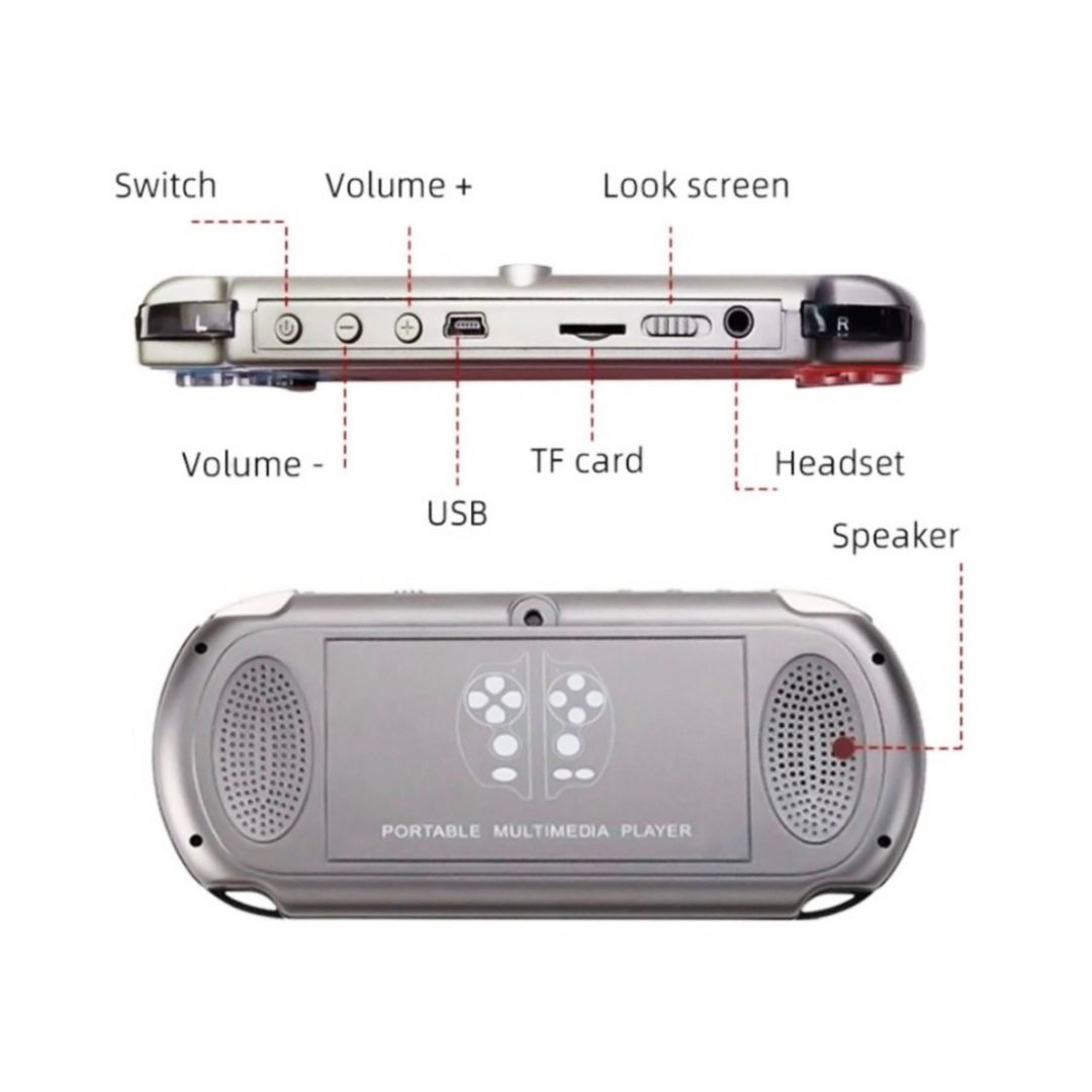 Consola De Videojuegos X12 Plus De 7 Pulgadas