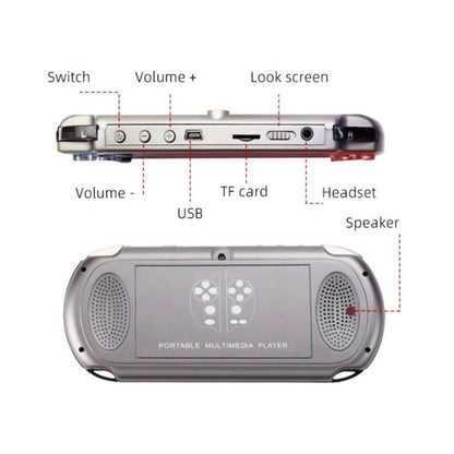 Consola De Videojuegos X12 Plus De 7 Pulgadas