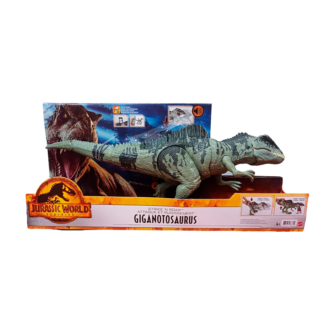 Dinosaurio Giganotosaurus Jurassic World con Movimientos y Sonido