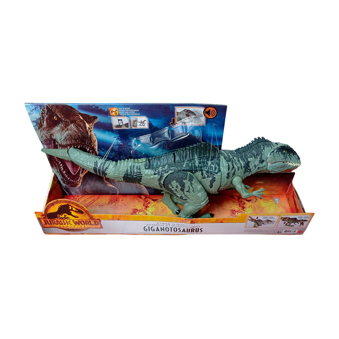 Dinosaurio Giganotosaurus Jurassic World con Movimientos y Sonido