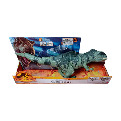 Dinosaurio Giganotosaurus Jurassic World con Movimientos y Sonido