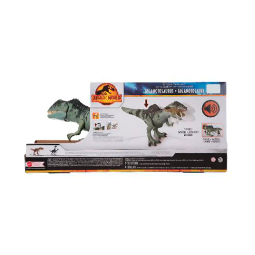 Dinosaurio Giganotosaurus Jurassic World con Movimientos y Sonido