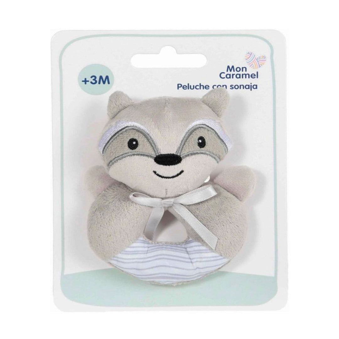 Peluche Con Sonaja Y Sonido  Para Bebé