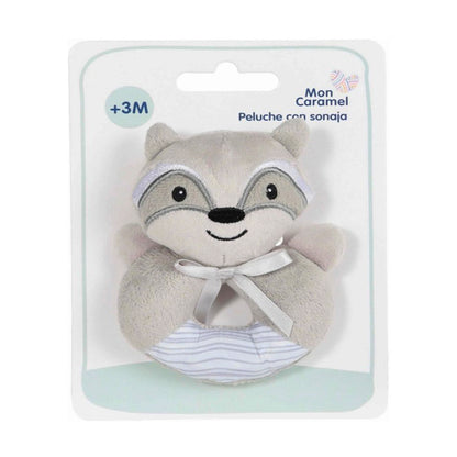 Peluche Con Sonaja Y Sonido  Para Bebé