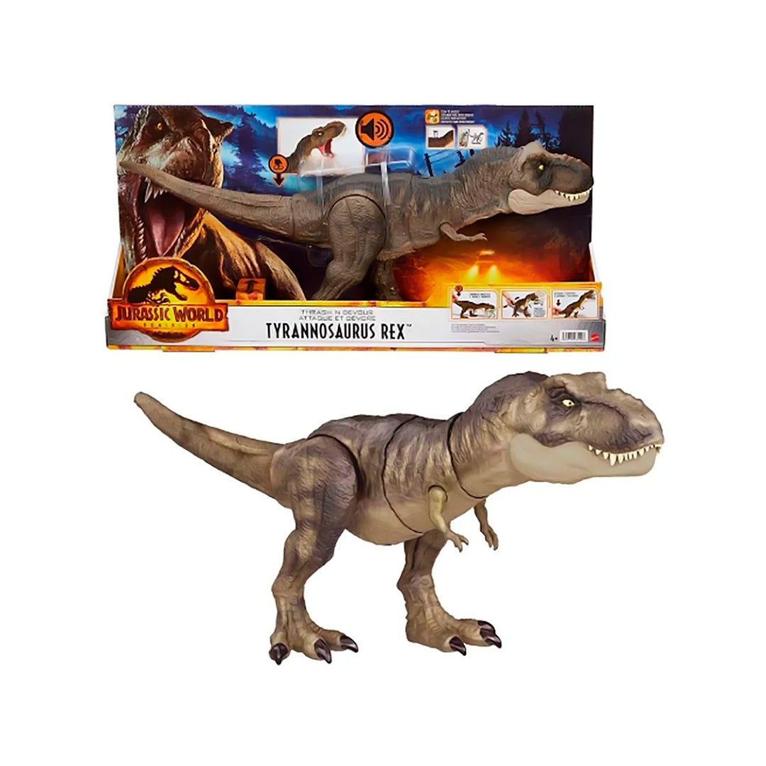 Dinosaurio Tyrannosaurus Rex Jurassic World con Movimientos y Sonido